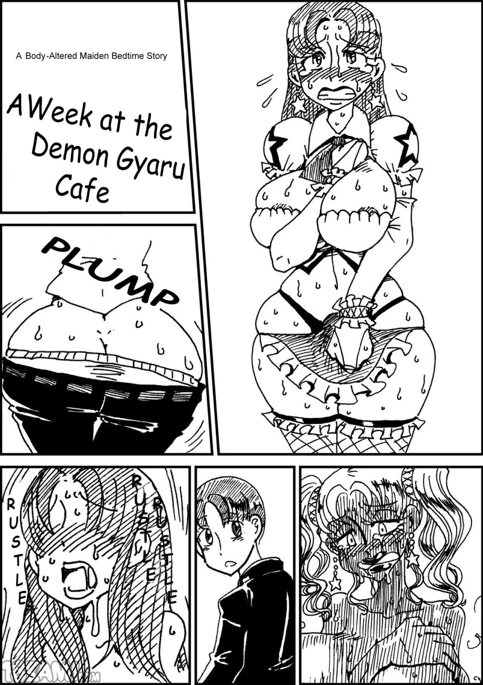 A Body-Altered Maiden Bedtime Story A Week at the Demon Gyaru Cafe